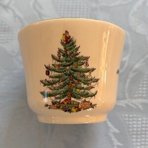 Spode Christmas Tree Votive Candleholder